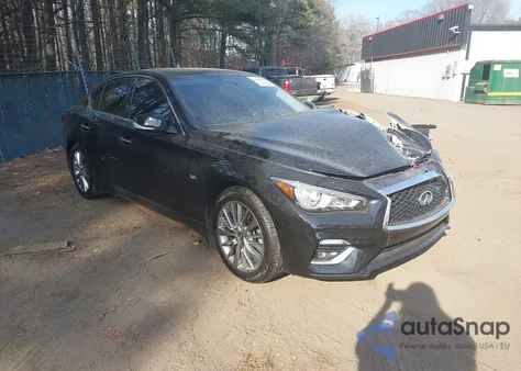 2018 Infiniti Q50 3.0T Luxe из США, поврежденный, VIN JN1EV7AP5JM354069